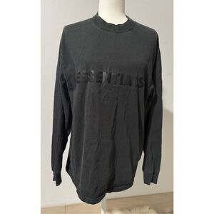 Essential Fear of god black long sleeve top S